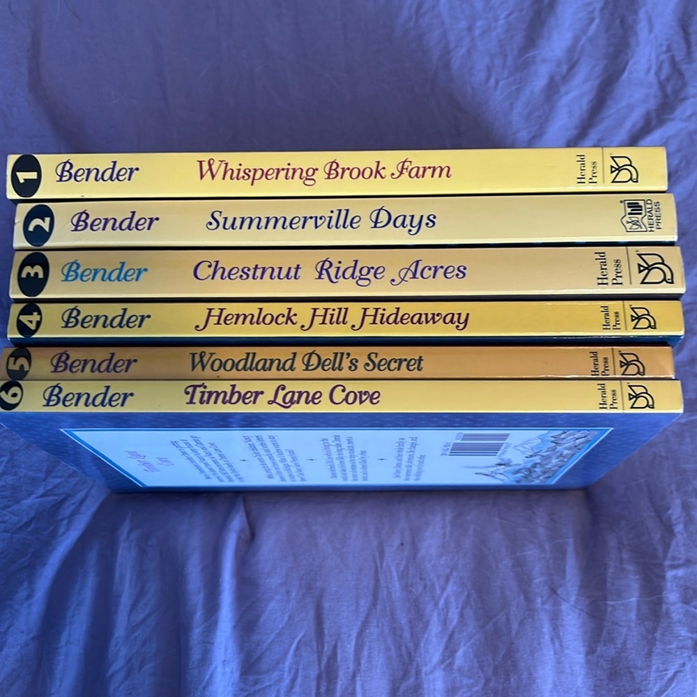 Whispering Brook series, books 1-6.